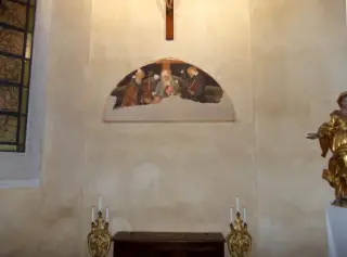Lunetta Clemer - Chiesa di Sant'Agostino a Saluzzo
