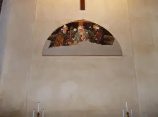 Lunetta Clemer - Chiesa di Sant'Agostino a Saluzzo