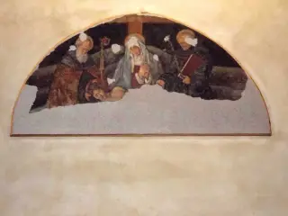 Lunetta Clemer - Chiesa di Sant'Agostino a Saluzzo