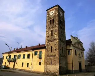 Facciata e campanile - Santuario della Consolata a Saluzzo