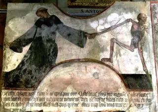 Danza macabra - Santuario della Consolata a Saluzzo