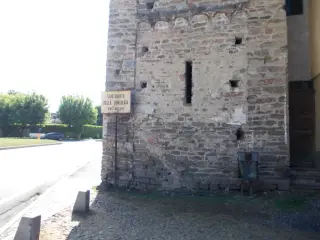 Base del campanile - Santuario della Consolata a Saluzzo