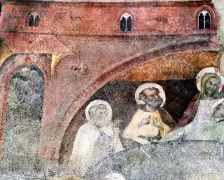 Affresco - Chiesa di San Giovanni a Saluzzo