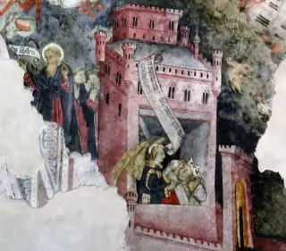 Affresco - Chiesa di San Giovanni a Saluzzo