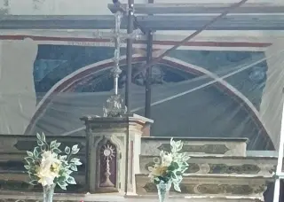 Affresco absidale - Oratorio di San Martino a BoccioletoFrazione Piaggiogna
