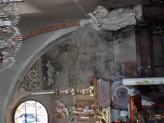 Affreschi absidali - Parrocchiale dell' Assunta a Rossana