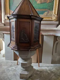 Fonte battesimale - Parrocchiale dell' Assunta a Rossana