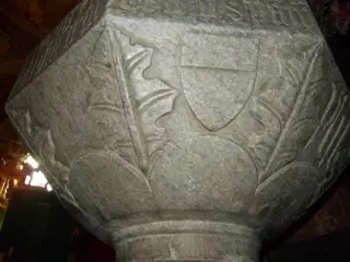 Fonte battesimale - Parrocchiale di Sant'Andrea a Brossasco