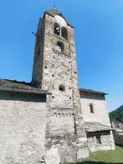 Campanile - Chiesa di San Giacomo a BellinoFrazione Chiesa