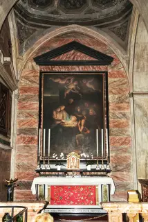 Tela della natività - Collegiata di Santa Maria Nascente a Arona