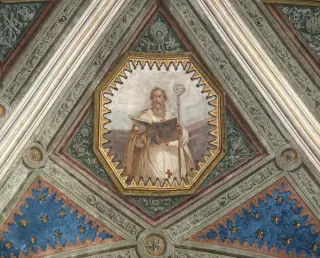 Affresco della volta - Collegiata di Santa Maria Nascente a Arona