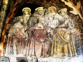 Affreschi - Cappella  Marchionale a Revello