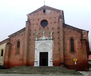 Facciata - Collegiata dell' Assunta a Revello
