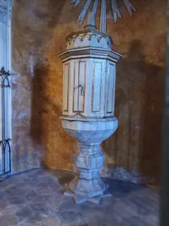 Fonte battesimale - Collegiata dell' Assunta a Revello