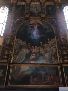 Trinità di Oddone Pascale - Collegiata dell' Assunta a Revello