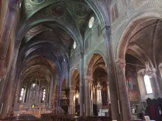 Interno - Collegiata dell' Assunta a Revello