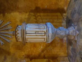 Fonte battesimale - Collegiata dell' Assunta a Revello