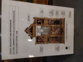 Pannello illustrativo - Collegiata dell' Assunta a Revello