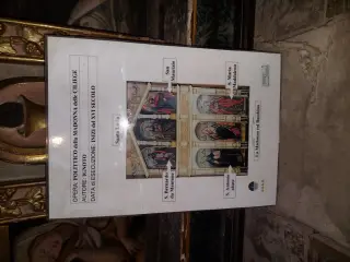 Pannello illustrativo - Collegiata dell' Assunta a Revello