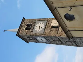 Campanile - Parrocchiale di Santa Maria a Paesana