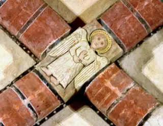 Chiave di volta - Abbazia di Santa Maria a RevelloFrazione Staffarda