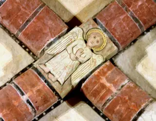 Chiave di volta - Abbazia di Santa Maria a RevelloFrazione Staffarda