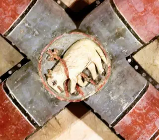 Chiave di volta - Abbazia di Santa Maria a RevelloFrazione Staffarda