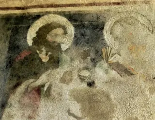 Affresco - Abbazia di Santa Maria a Cavour