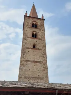 Campanile - Campanile di San Pietro in Vincoli a Bagnolo Piemonte