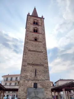 Campanile - Campanile di San Pietro in Vincoli a Bagnolo Piemonte
