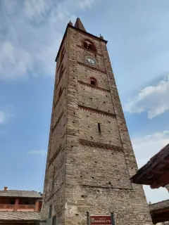 Campanile - Campanile di San Pietro in Vincoli a Bagnolo Piemonte