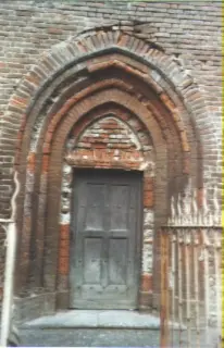 Portale campanile - Parrocchiale di Santa Maria a Piobesi Torinese