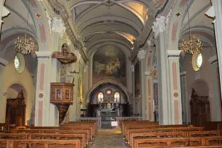 Interno - Parrocchiale della Natività di Maria Vergine a Roletto