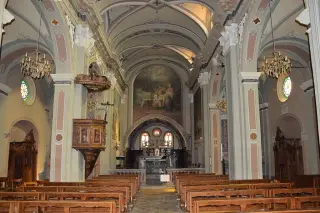 Interno - Parrocchiale della Natività di Maria Vergine a Roletto