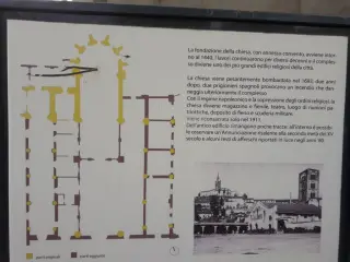 Pannello illustrativo - Chiesa di San Domenico a Pinerolo