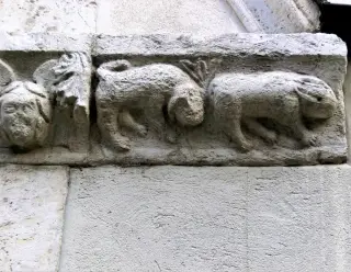 Particolare - Chiesa di San Francesco a Susa