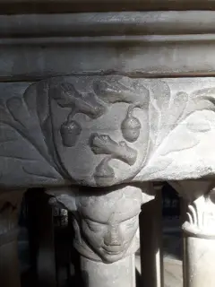 Fonte battesimale - Cattedrale di Maria Assunta e San Gottardo a Asti