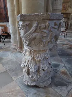 Fonte battesimale - Cattedrale di Maria Assunta e San Gottardo a Asti