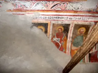 Affreschi - Certosa della Madonna della Losa a GravereFrazione Losa