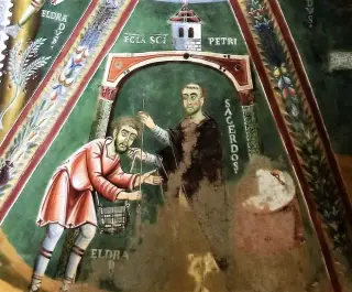 Vita di Sant'Eldrado - Cappella di Sant'Eldrado a Novalesa