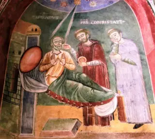 Vita di Sant'Eldrado - Cappella di Sant'Eldrado a Novalesa