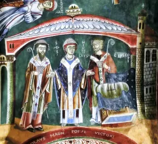 Vita di San Nicola - Cappella di Sant'Eldrado a Novalesa