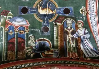 Vita di San Nicola - Cappella di Sant'Eldrado a Novalesa