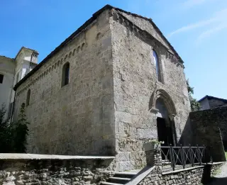 Facciata - Chiesa di Santa Caterina a Chiomonte