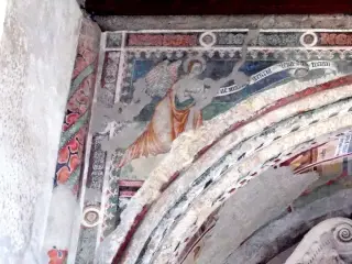 Annunciazione AVE MARIA GRATIA PLENA DNS TECUM - Chiesa di Santa Caterina a Chiomonte