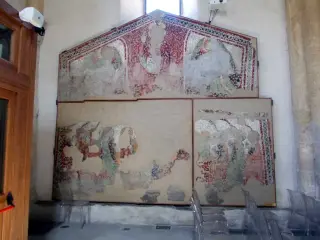 Deposito di affreschi non pertinenti - Chiesa di Santa Caterina a Chiomonte