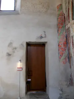 Uscita da portina laterale - Chiesa di Santa Caterina a Chiomonte