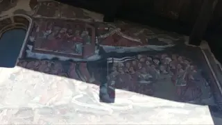 Affreschi - Cappella di Sant'Antonio a OulxFrazione Jouvenceaux