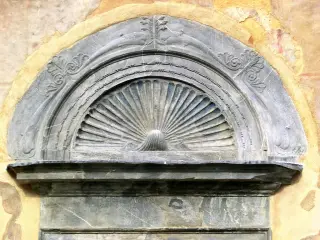 Lunetta - Parrocchiale di San Giovanni Battista a Cesana Torinese