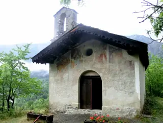 Esterno - Cappella di Notre Dame Du Cognet o Coignet a BardonecchiaFrazione Les Arnauds